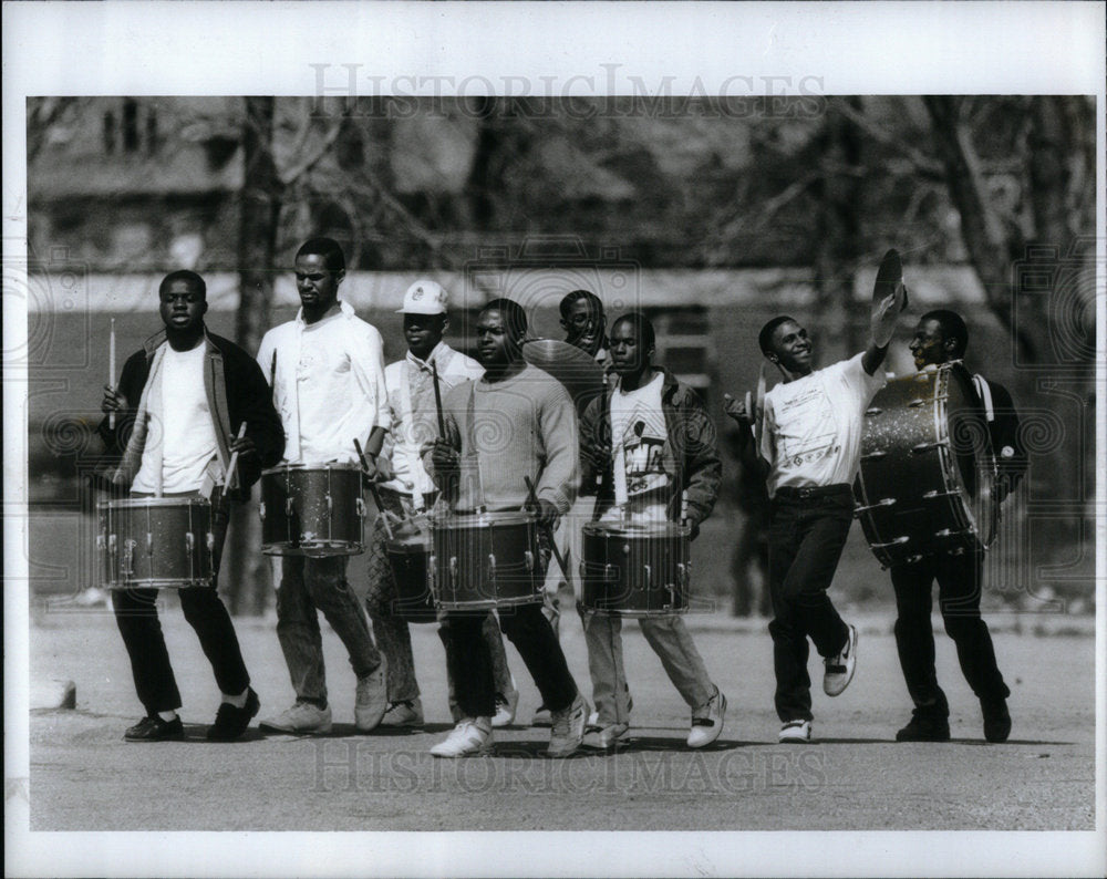 1988 Murray Wright High School Band - Historic Images