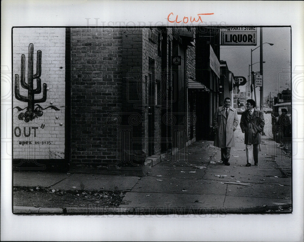 1981 Detroit Latino Community Leaders Walk - Historic Images