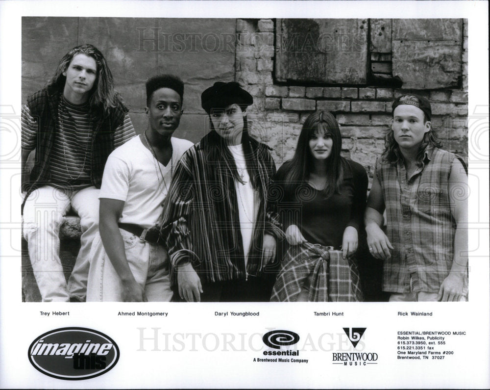 1994 Press Photo Music Group Imagine This - RRX03041- Historic Images