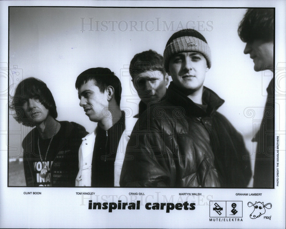 1993 Inspiral Carpets Alternative Rock Band - Historic Images