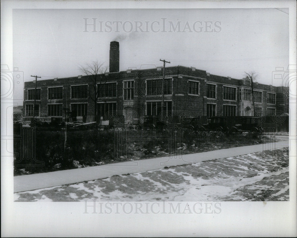 1935 Detroit MacCulloch School Exterior - Historic Images