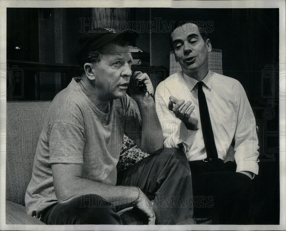 1966 The Odd Couple Play Leads Blackstone - Historic Images