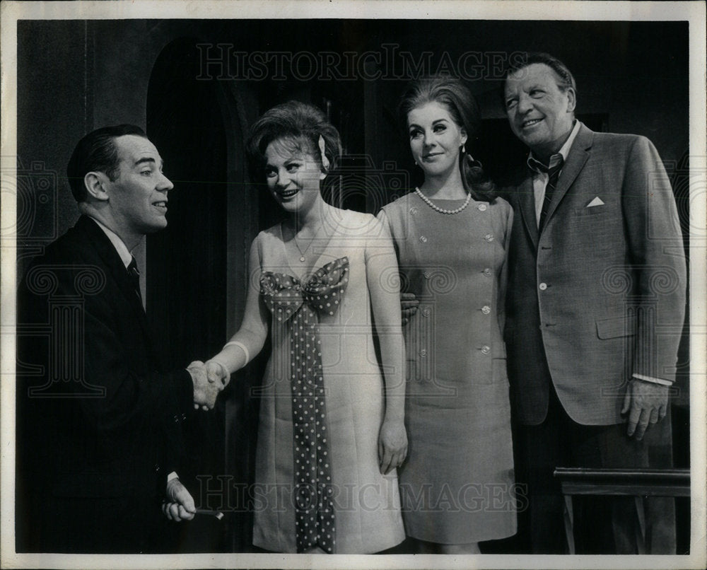 1966 Odd Couple Chicago Cast Reid Davis - Historic Images