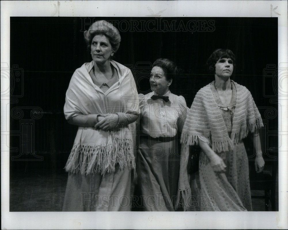 1975 Our Town Play Cast Women Gentles Grove  - Historic Images