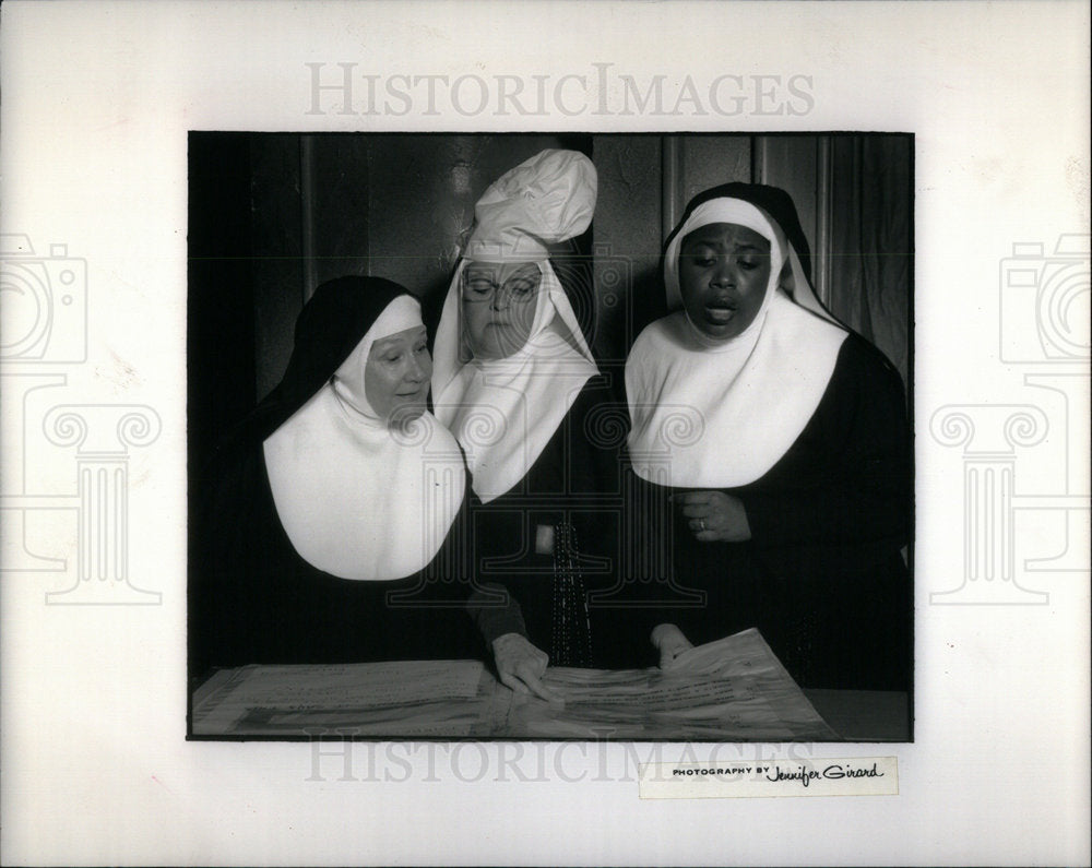 1990 Nunsense Hit Musical Drury Lane - Historic Images