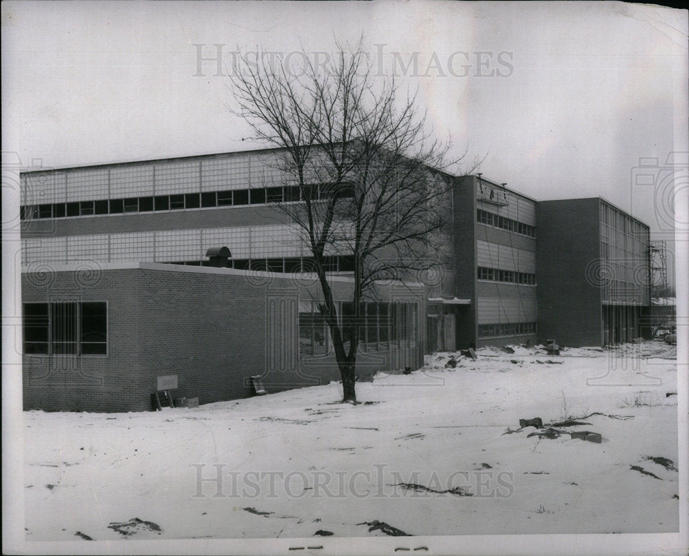 1957 New Laura Osborn High School Capacity - Historic Images