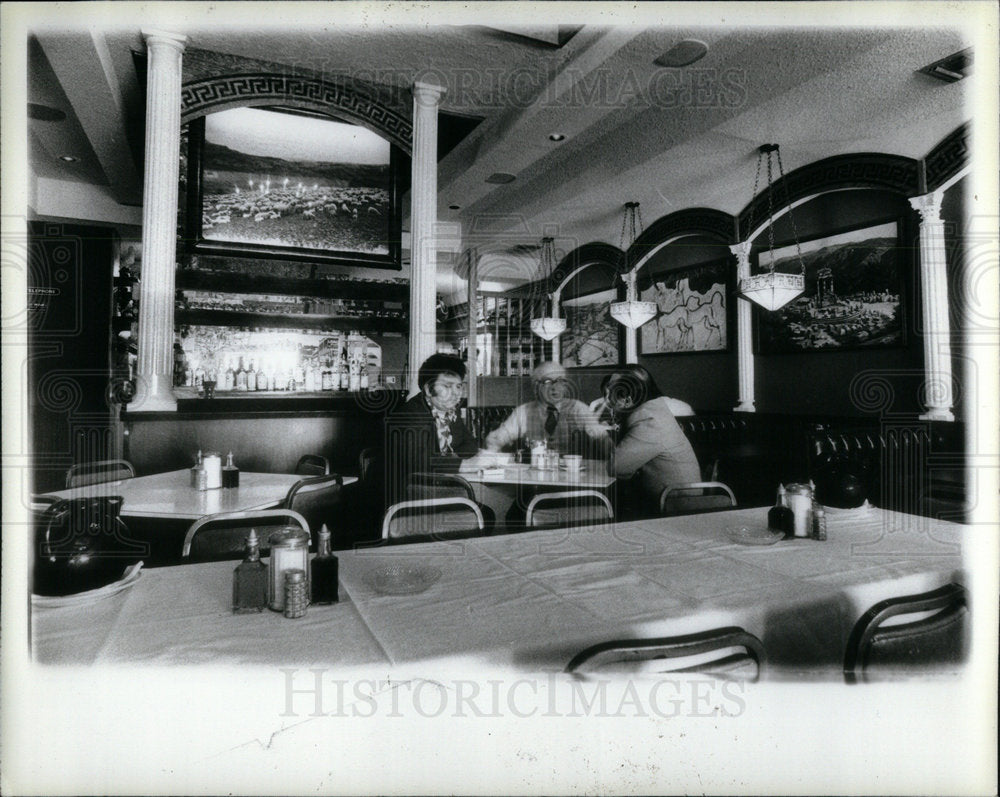 1980 Laikon Cafe Detroit Restaurant - Historic Images