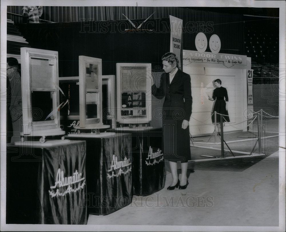 1956 Home Builders Show/Construction/Mich. - Historic Images