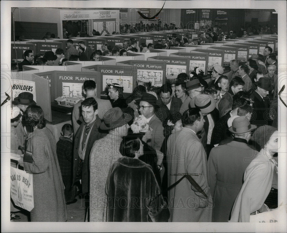 1958 Builders Show State Fairgrounds - Historic Images