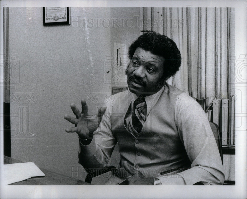 1978 James Clark UAW labor leader - Historic Images