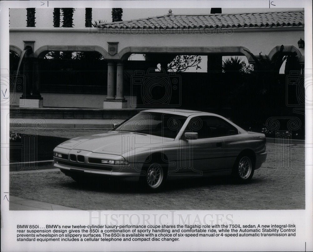 1991 BMW 850i - Historic Images