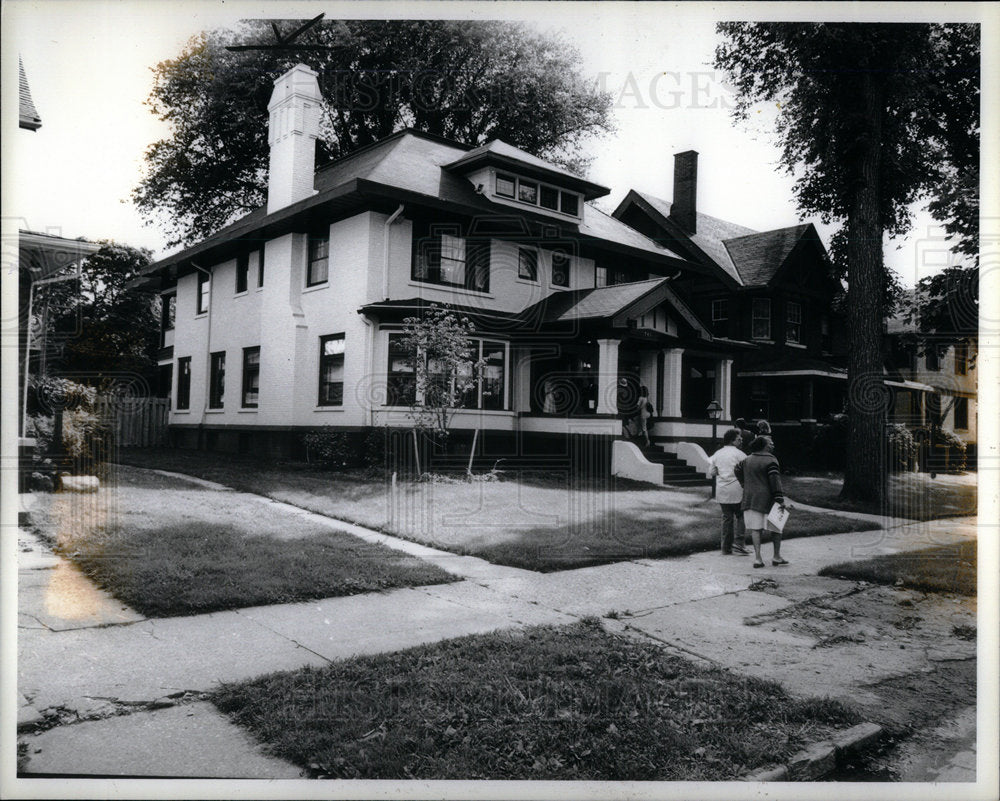 1980 New Center Area Detroit MI - Historic Images