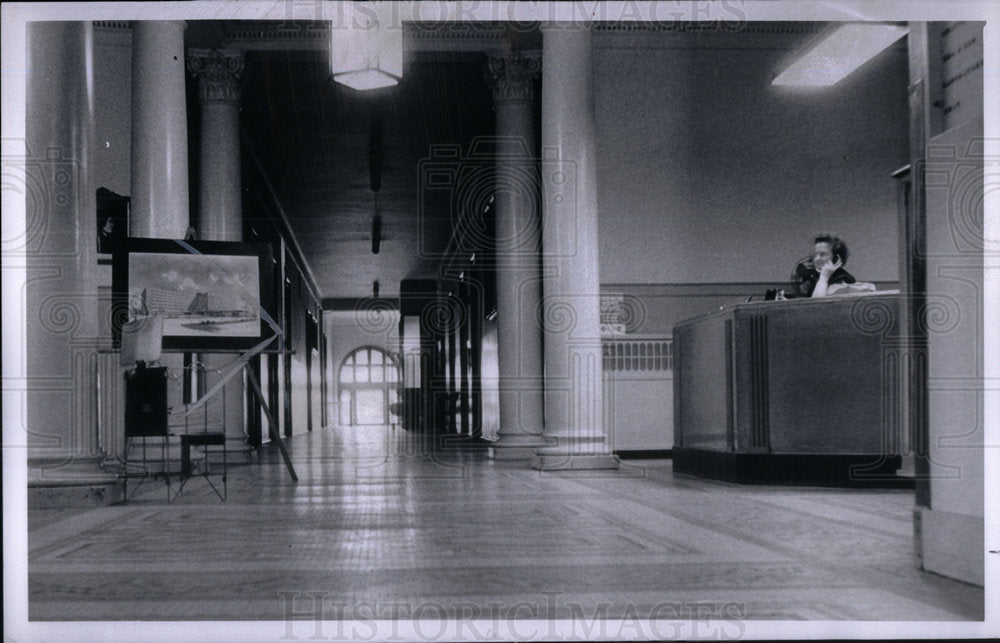 1965 Last leave old providence Hallway - Historic Images