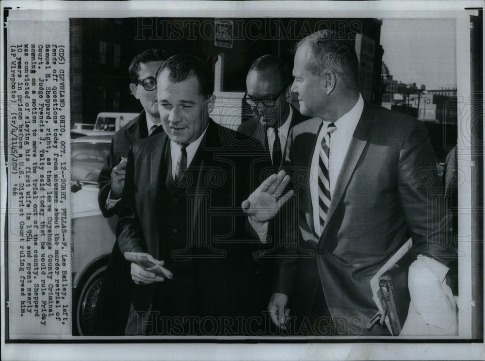 1966 Press Photo Lee Bailey Samuel Sheppard Murder News - RRX05027- Historic Images