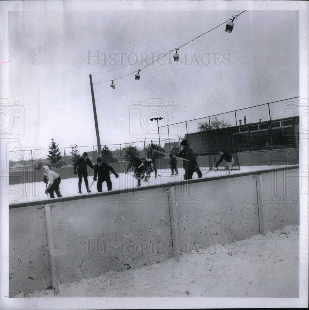 1966 Skating Ice Rinks - Historic Images