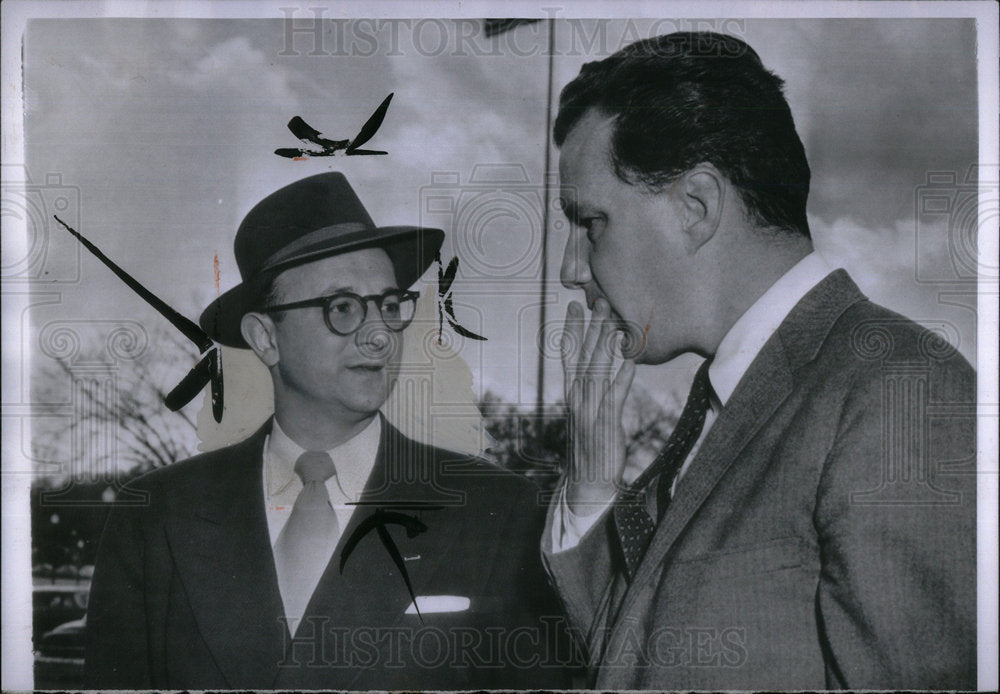 1956 Aldo L. Icarde, charged with perjury. - Historic Images