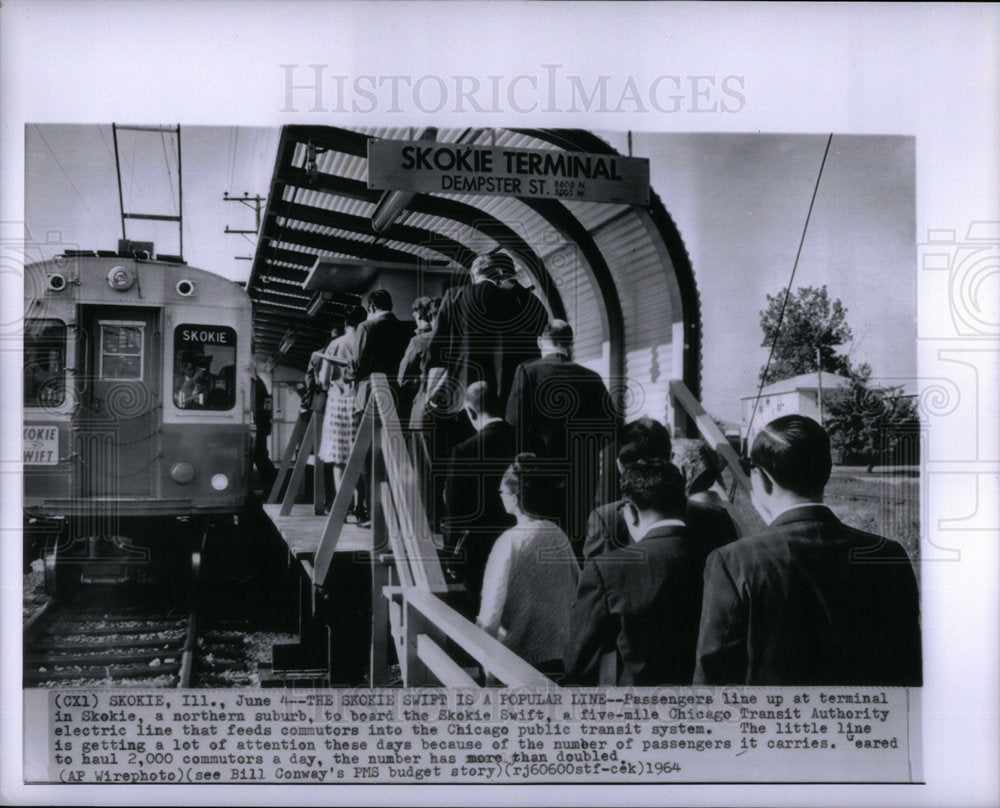 1984 Skokie, Illinois Terminal - Historic Images