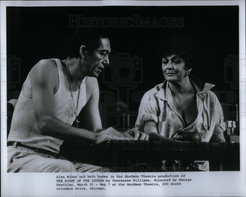 1978 The Night of the Iguana Play Actors - Historic Images