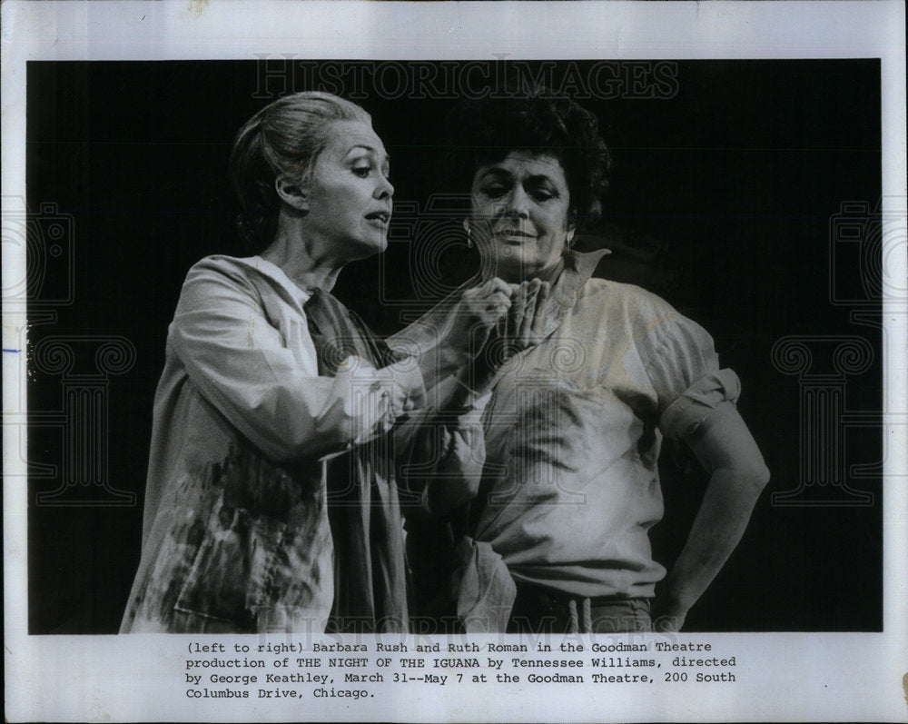 1978 Plays,"The Night Of The Iguana" - Historic Images