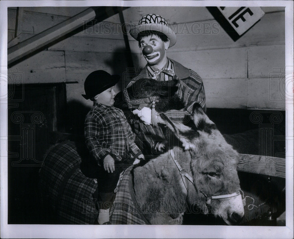 1951 Romig Clown Animal Collector Chicago - Historic Images