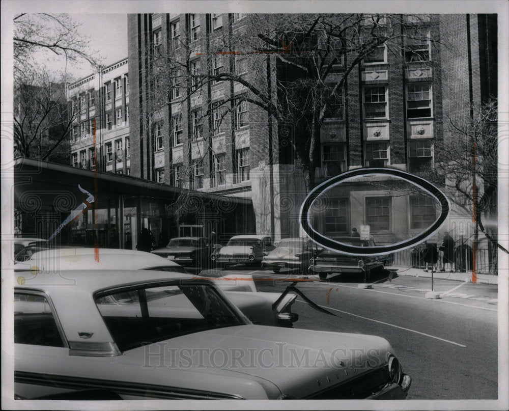 1962 Ford Hospital Hold-Up Scene - Historic Images