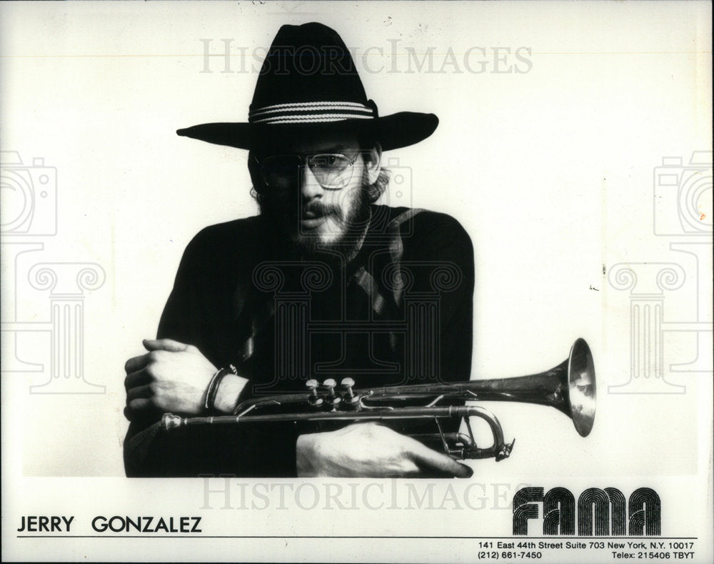 1984 Jerry Gonalez Entertainer - Historic Images