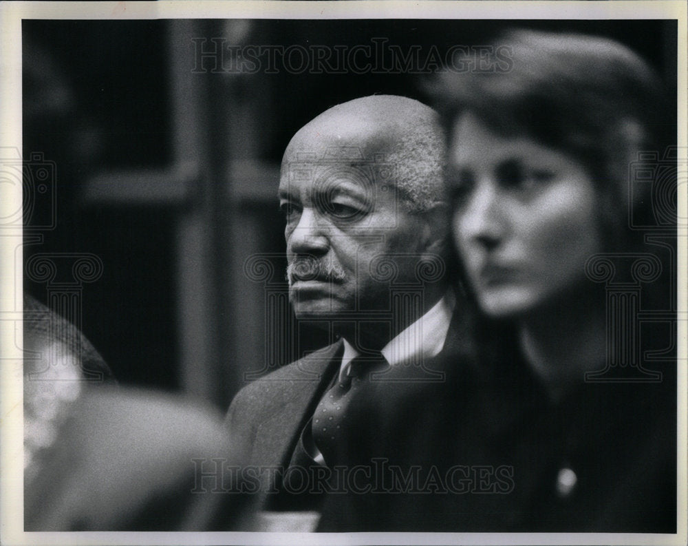 1990 Sylvan White Supreme Court Judge Step - Historic Images