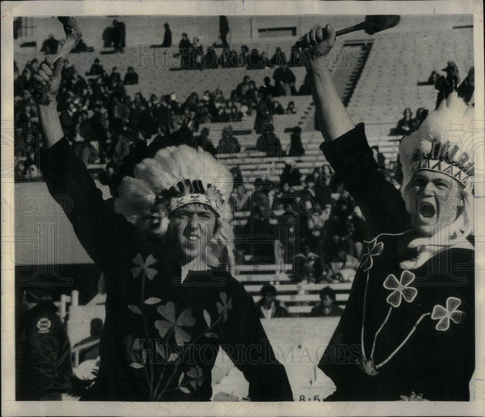 1975 John Laver Ron Peace Lane Mascot India - Historic Images