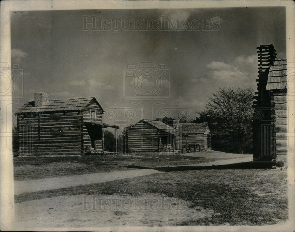 Salem State park building public civil work - Historic Images