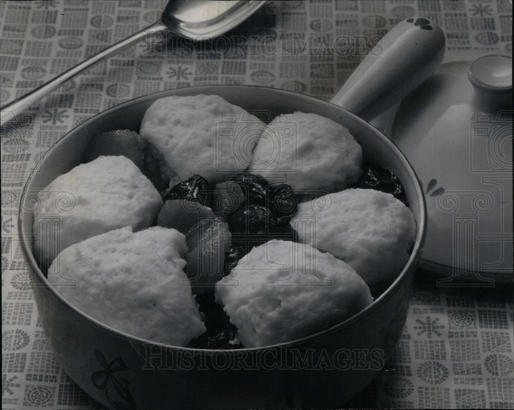 1968 Tender Dumplings &amp; Stewed Dried Fruit - Historic Images