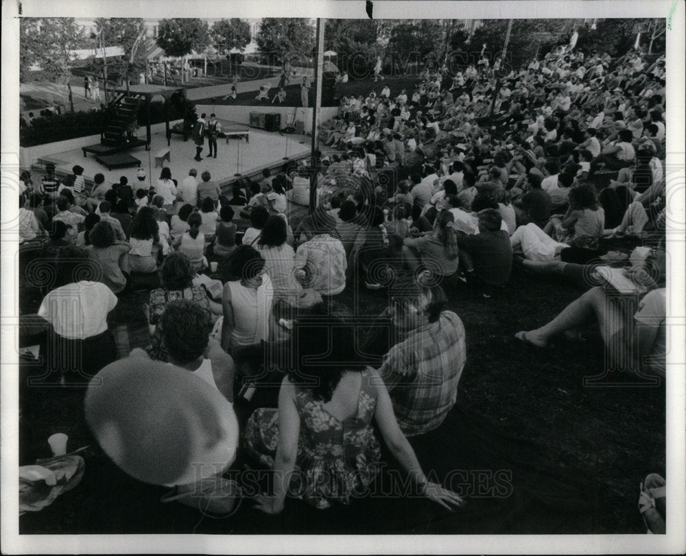 1989 Medieval Faire Oz Park England Lincoln - Historic Images