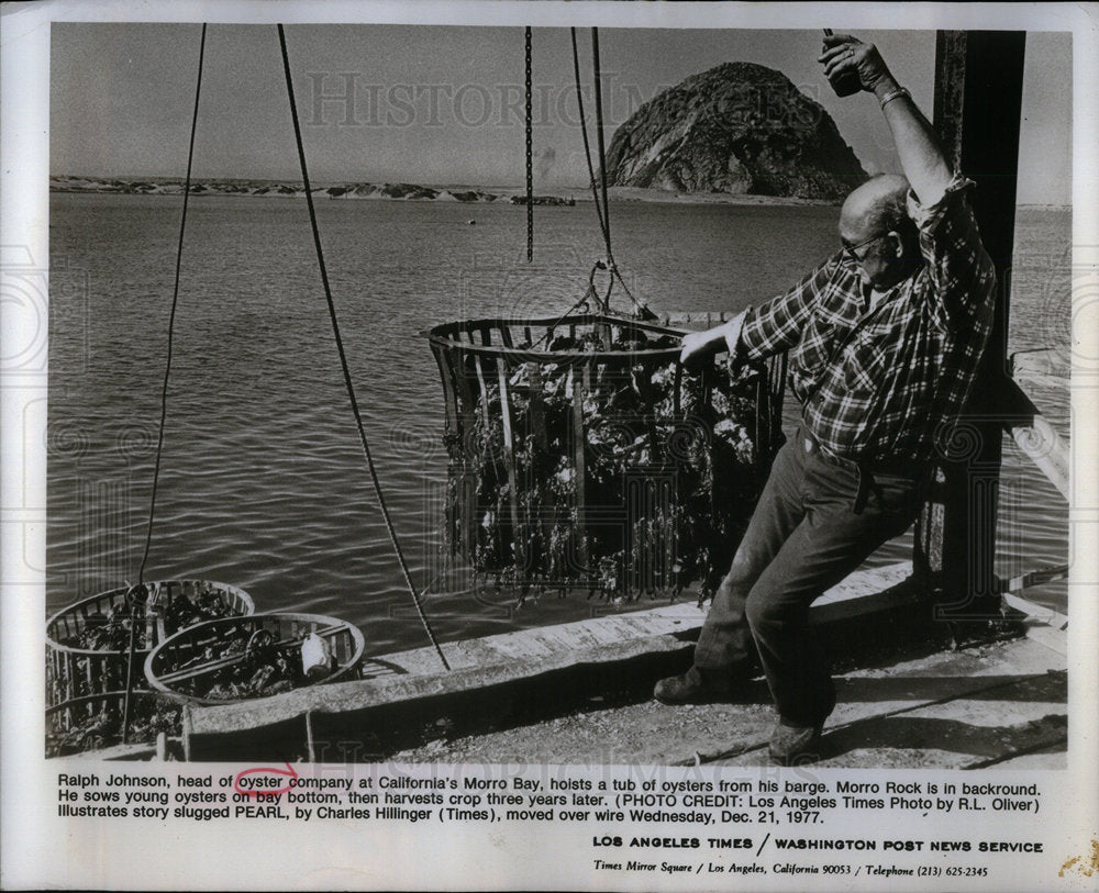 1978 Ralph Johnson Oyster company Marro - Historic Images