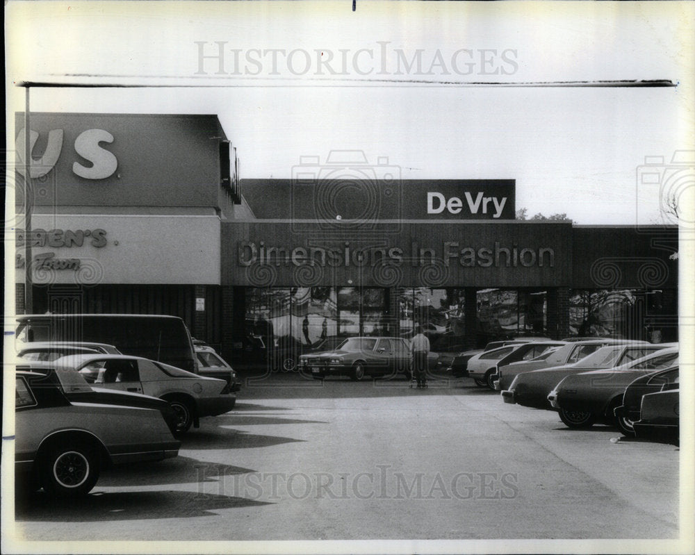 1984 Riverview Plaza Shopping Center Chicag - Historic Images