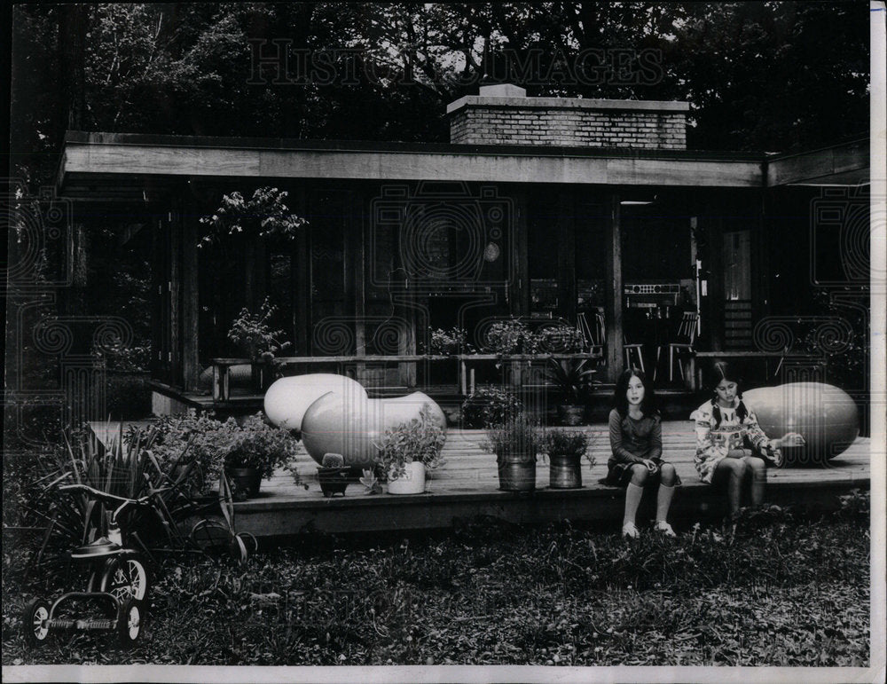 1972 Arts Riverwoods celebrates people home - Historic Images