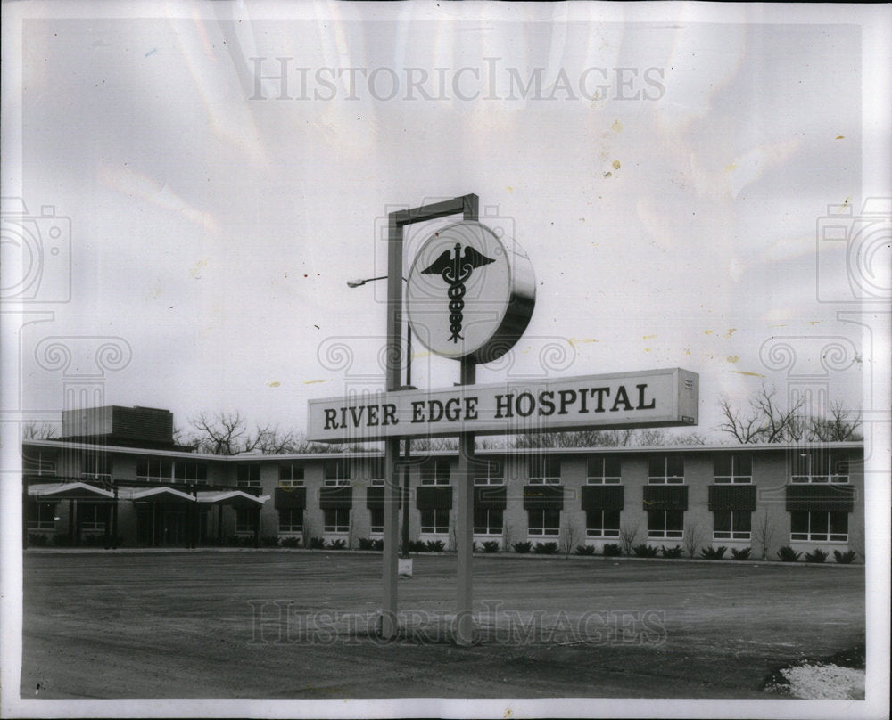 1963 River Edge hospital forest park Mental - Historic Images