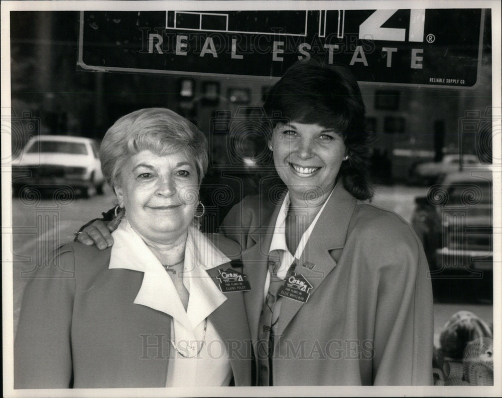 1986 Elaine Poley Ellie Whiteman Des Plain - Historic Images