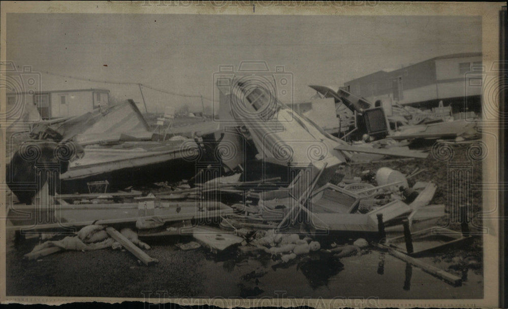 1972 Candlewood Estates Windstorm Damage - Historic Images