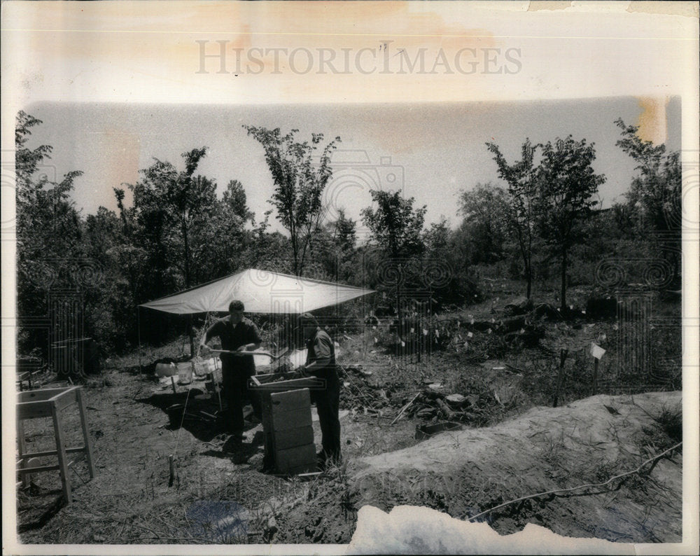 1988 Evidence Technician Fragment Hinsdale - Historic Images