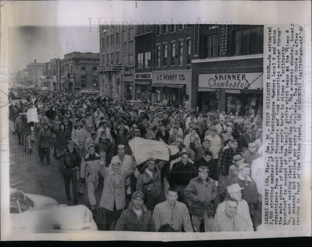 1960 United Packing Minnesota Iowa Albert - Historic Images