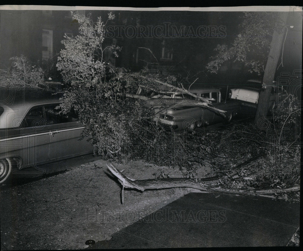 1963 Wind Strom Chicago Area Damage - Historic Images