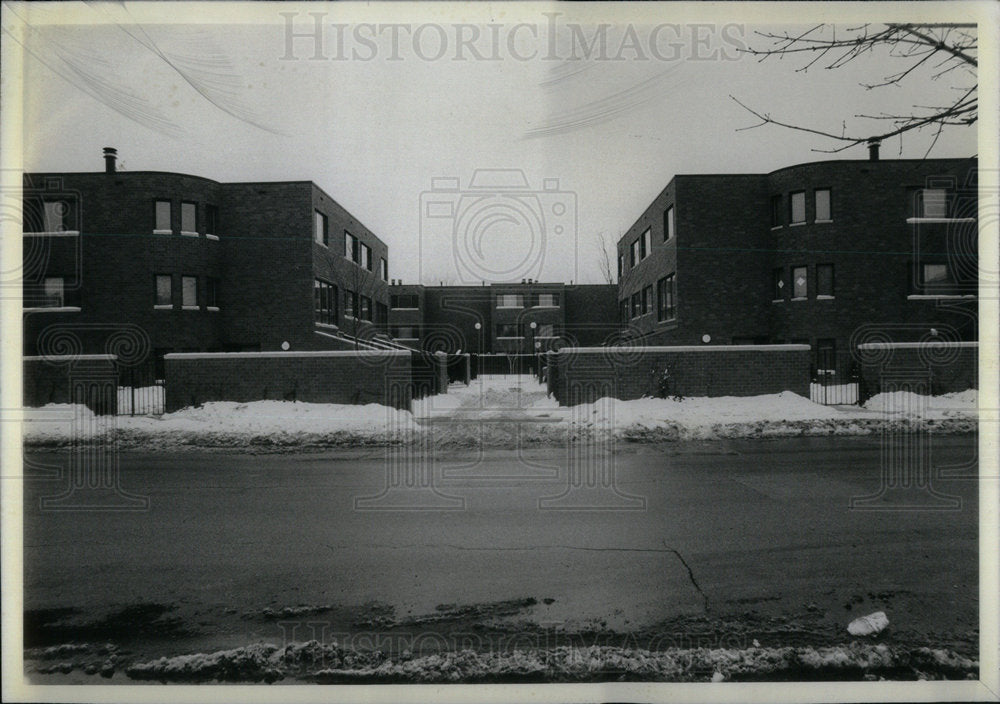 1982 Victorian Buildings Lincoln Park - Historic Images