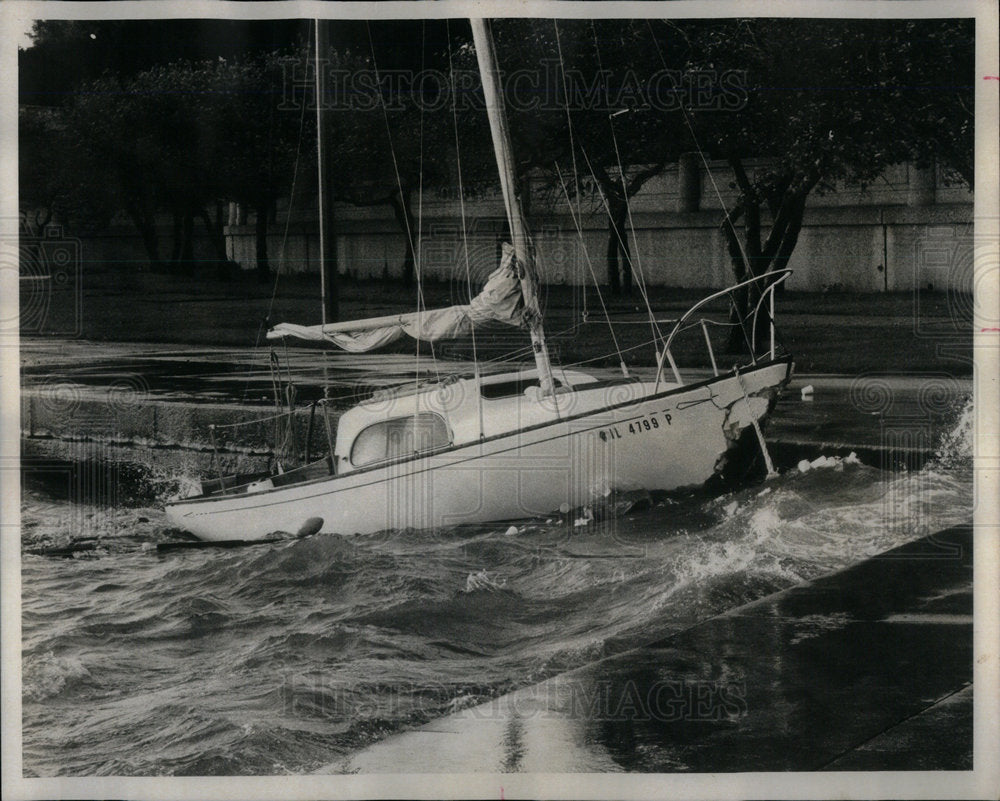 1975 Tail Storm Eloise Chicago Boat Lake - Historic Images
