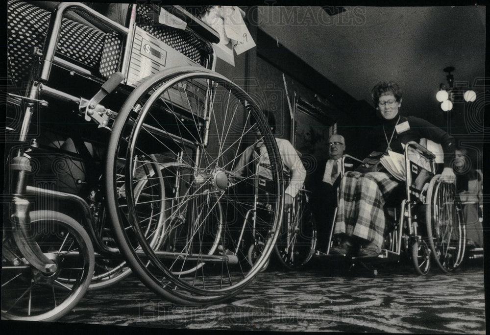 1977 Wheel Chair - Historic Images