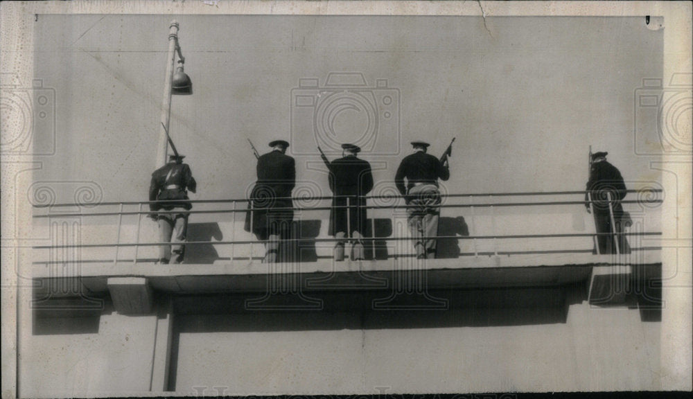 1955 Guards Nebraska State Prison Sit-Down - Historic Images