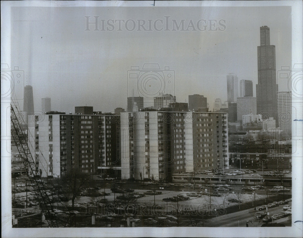 1977 Campus Green construction Building - Historic Images