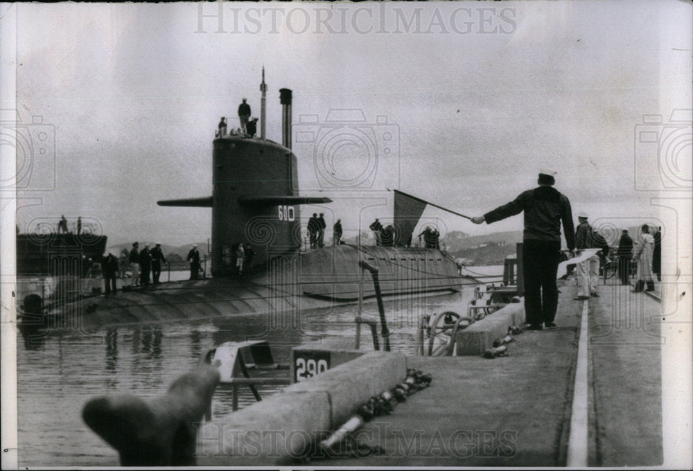 1961 Nuclear Powered USS Theodore Rose - Historic Images