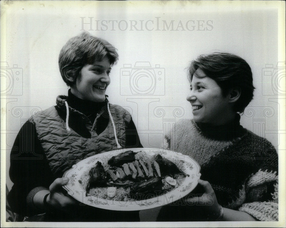 1985 Judith Widmer Kaye Zubow quil duck - Historic Images