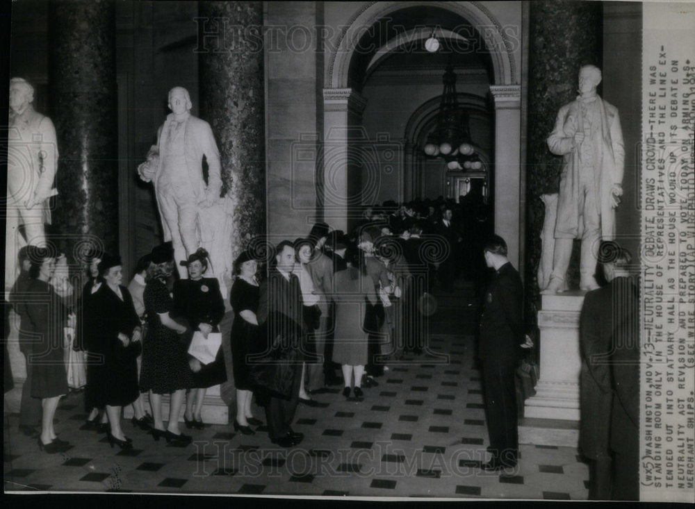 1941 House of Representatives Merchant Act - Historic Images