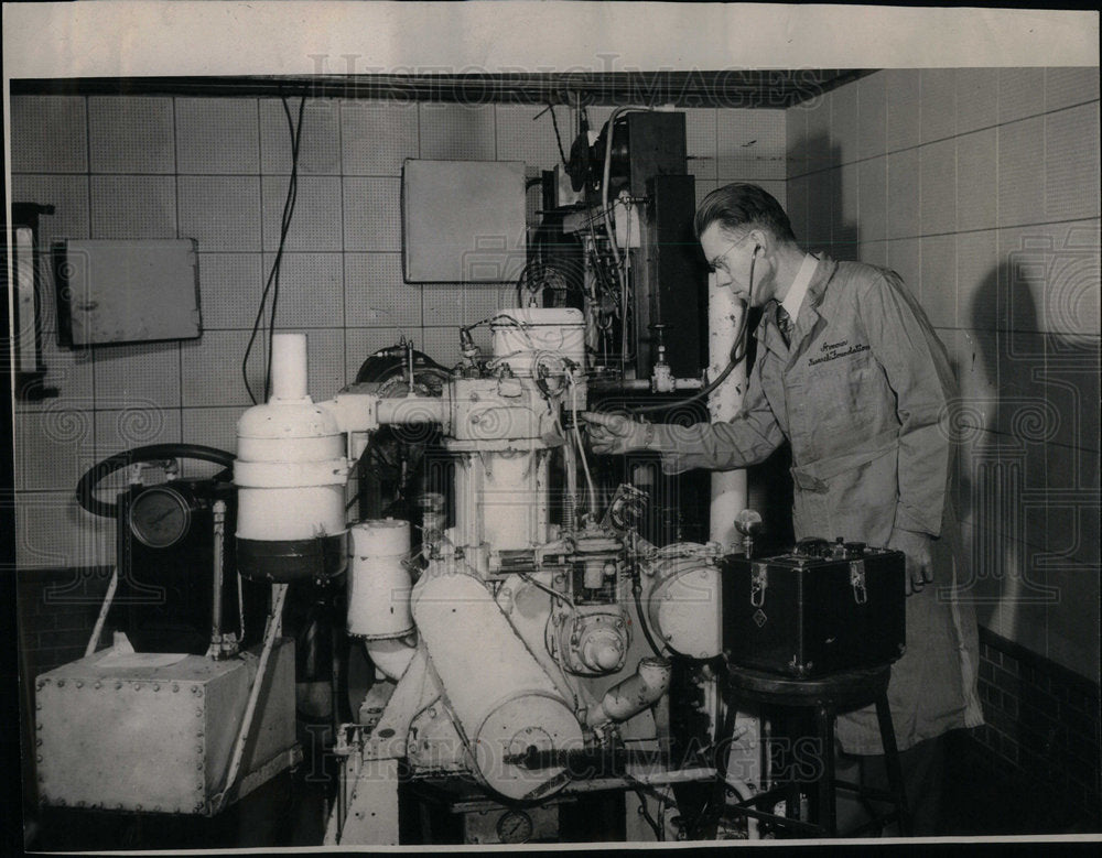 1949 George Bonvallet Noise turbine Record - Historic Images