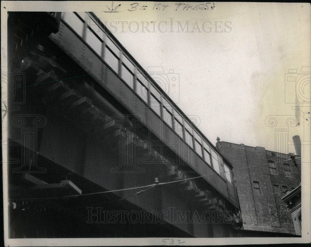 1934 Elevated Levies Bridge Picture Shows - Historic Images